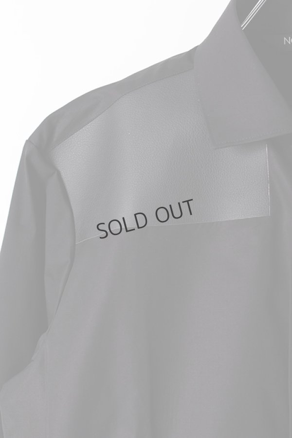 画像4: {SOLD}Neil Barrett ニールバレット POPELINE + FRAMIS PATCHES SHIRT TIE{BCM1042C-H133C-0101-AHA} (4)