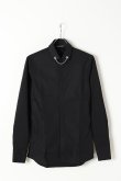 画像1: Neil Barrett ニールバレット TUXEDO METAL FLAT NECKLACE SHIRT{BCM1187C-N063C-2012-BJS} (1)