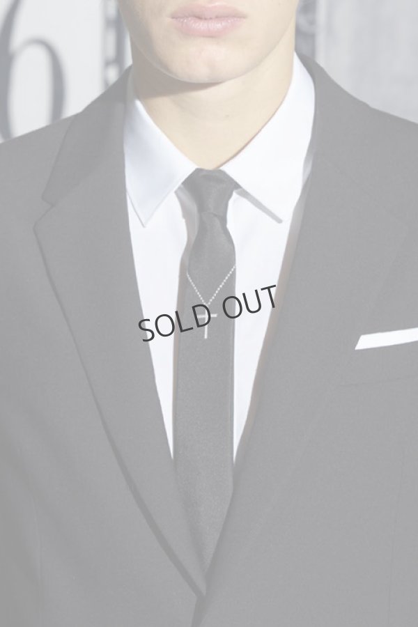 画像2: {SOLD}Neil Barrett ニールバレット TUXEDO CROSS ICON EATON TIE{BCR83A-H9413-042-AHA} (2)
