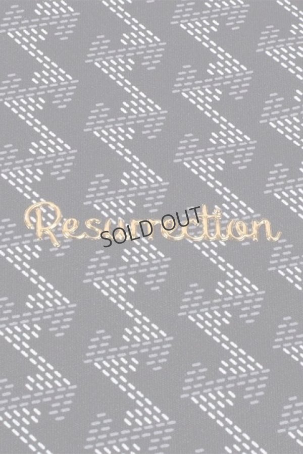 画像6: {SOLD}レザレクション|Resurrection メンズ GMプリントハイネックシャツ{-BDS} (6)