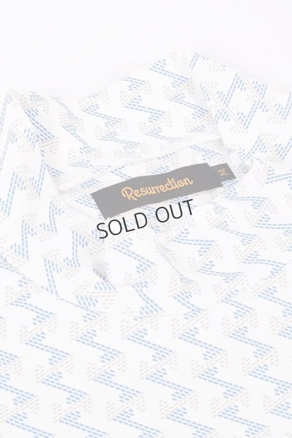 画像3: {SOLD}レザレクション|Resurrection メンズ GMプリントハイネックシャツ{-BDS} (3)