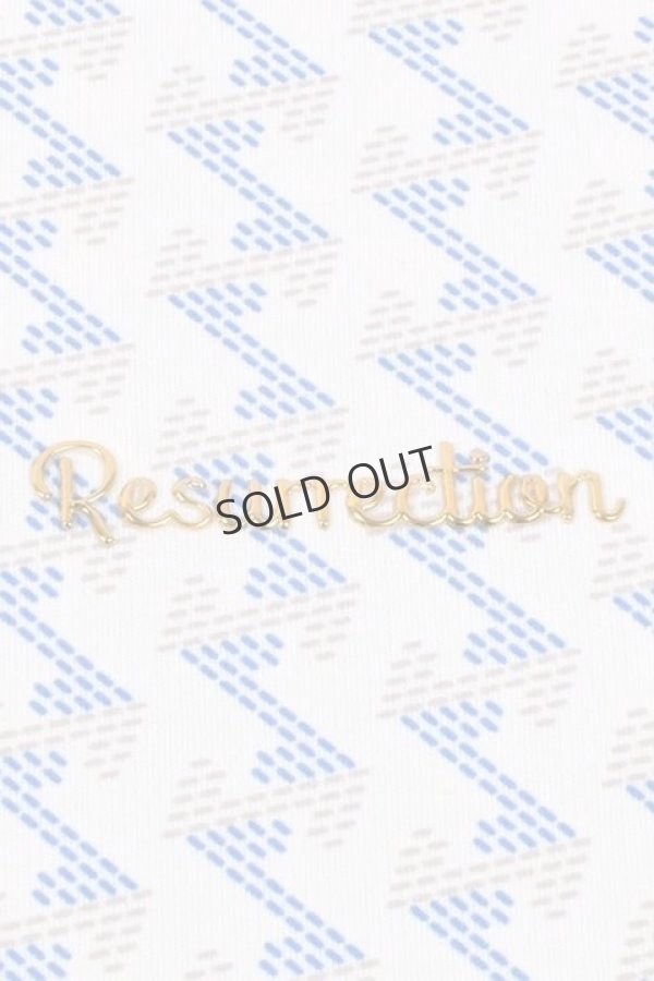 画像4: {SOLD}レザレクション|Resurrection メンズ GMプリントハイネックシャツ{-BDS} (4)