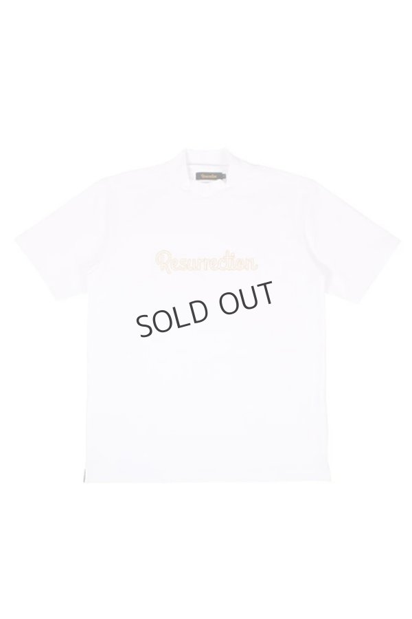 画像2: {SOLD}レザレクション｜Resurrection メンズ ロゴハイネックシャツ{-BDS} (2)
