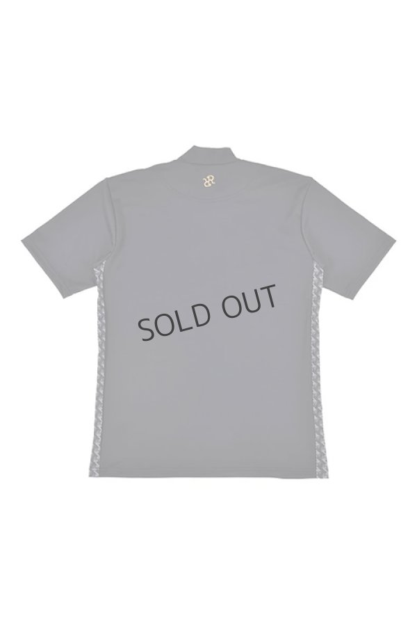 画像2: {SOLD}レザレクション|Resurrection メンズ GMサイドラインハイネックシャツ{-BDS} (2)
