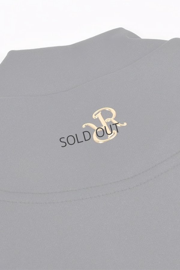 画像7: {SOLD}レザレクション|Resurrection メンズ GMサイドラインハイネックシャツ{-BDS} (7)