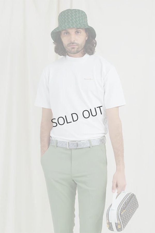 画像2: {SOLD}レザレクション|Resurrection メンズ GMサイドラインハイネックシャツ{-BDS} (2)