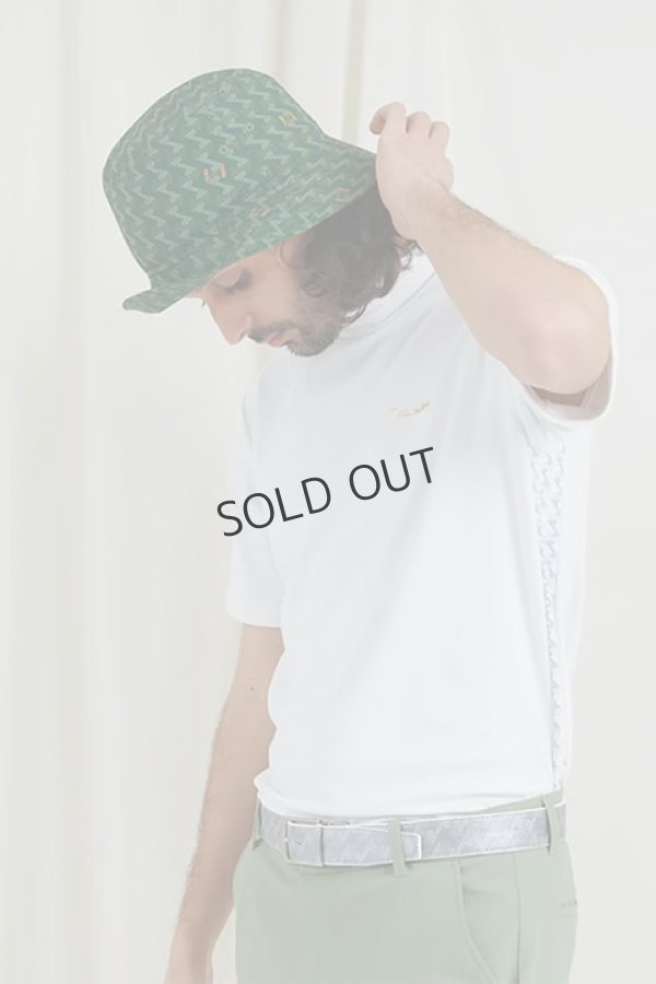 画像3: {SOLD}レザレクション|Resurrection メンズ GMサイドラインハイネックシャツ{-BDS} (3)