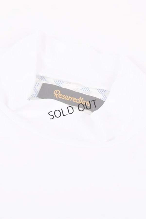 画像6: {SOLD}レザレクション|Resurrection メンズ GMサイドラインハイネックシャツ{-BDS} (6)