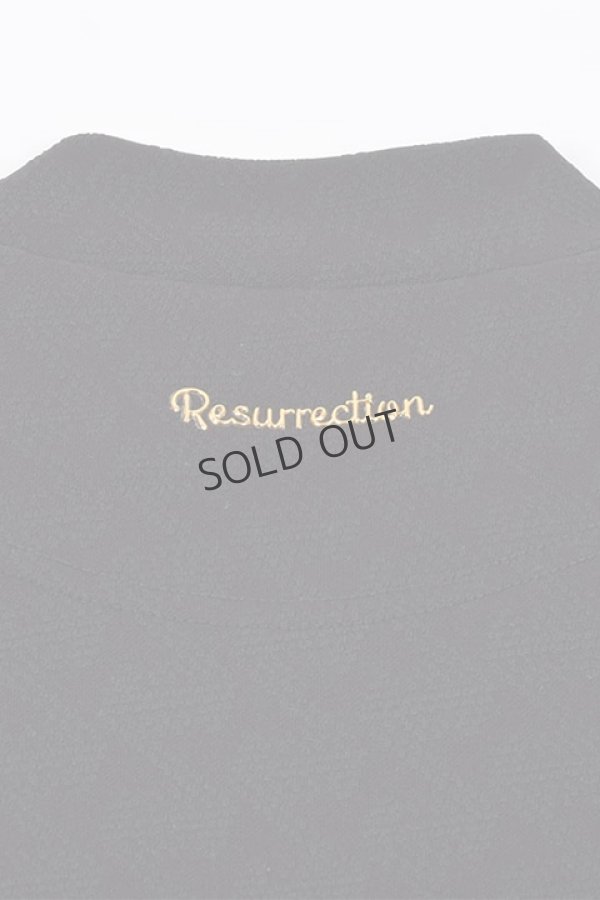 画像6: {SOLD}レザレクション|Resurrection メンズ GMジャガードハイネックシャツ{-BDS} (6)