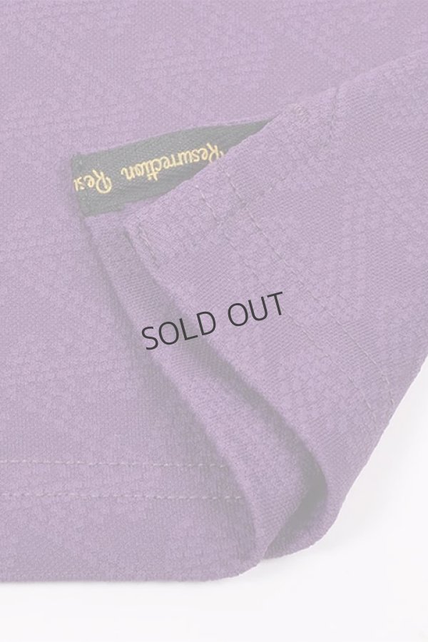 画像6: {SOLD}レザレクション|Resurrection メンズ GMジャガード半袖モックネック{-BDA} (6)