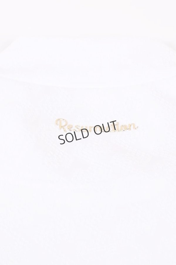 画像6: {SOLD}レザレクション|Resurrection メンズ GMジャガードハイネックシャツ{-BDS} (6)