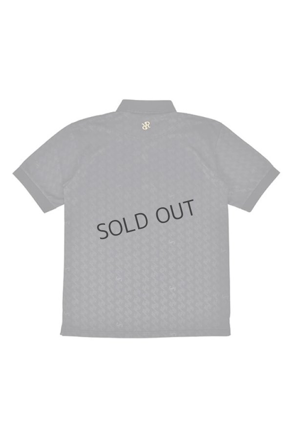 画像2: {SOLD}レザレクション|Resurrection メンズ GMエンボスポロシャツ{-BDS} (2)