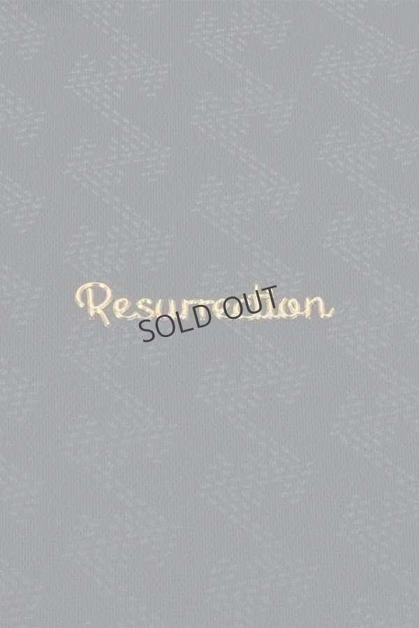 画像4: {SOLD}レザレクション|Resurrection メンズ GMエンボスポロシャツ{-BDS} (4)