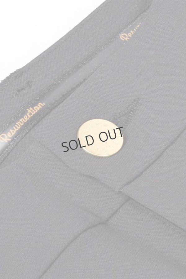 画像6: {SOLD}レザレクション|Resurrection メンズ ベーシックロングパンツ{-BDS} (6)