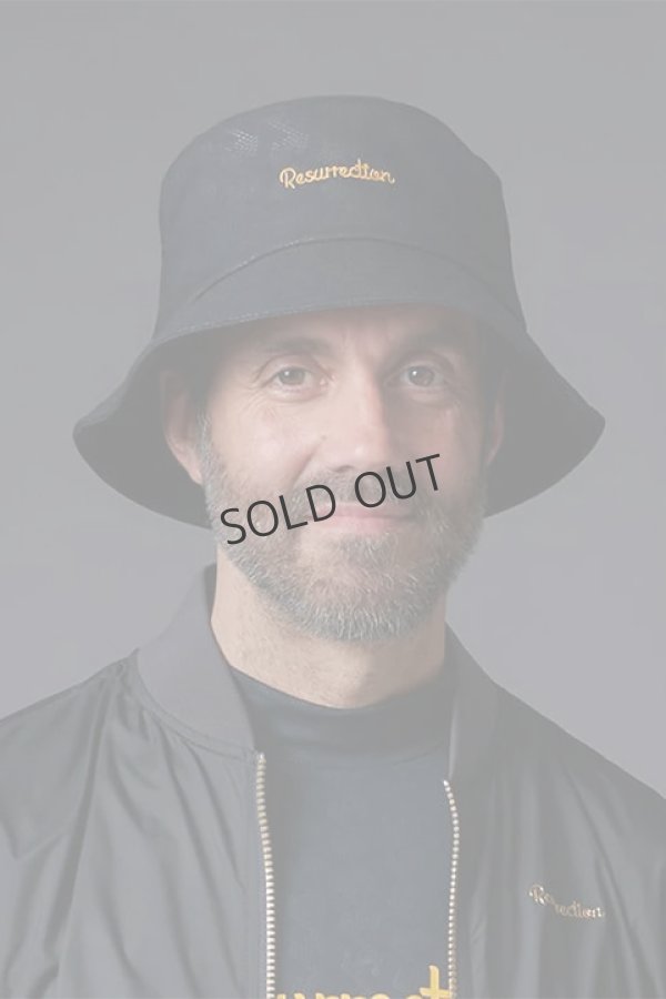 画像2: {SOLD}レザレクション｜Resurrection GMエンボスバケットハットラナテック{-BDA} (2)
