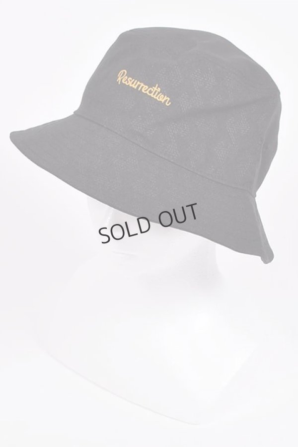 画像3: {SOLD}レザレクション｜Resurrection GMエンボスバケットハットラナテック{-BDA} (3)