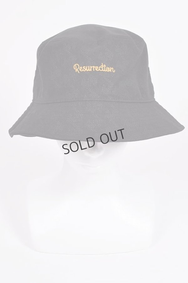 画像4: {SOLD}レザレクション｜Resurrection GMエンボスバケットハットラナテック{-BDA} (4)
