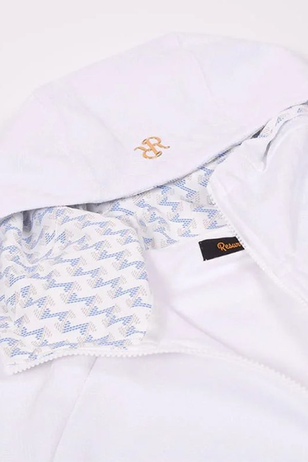 画像7: 【 40%OFF セール36,300円→21,780円】 レザレクション|Resurrection メンズ GMジャガードジップアップパーカー{-BDA} (7)