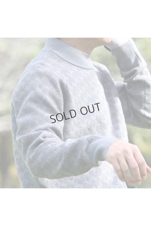 画像7: {SOLD}レザレクション|Resurrection メンズ GMジャガードハイネックニット{-BDA} (7)