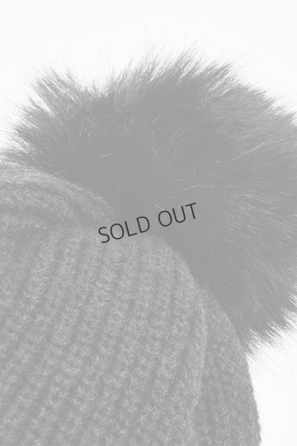 画像5: {SOLD}レザレクション|Resurrection トリプルポンポンニット{-BDA} (5)