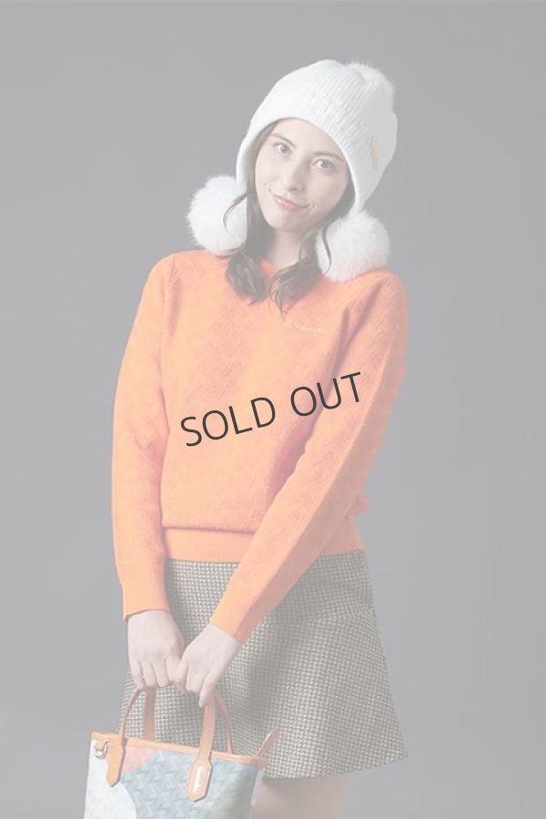 画像4: {SOLD}レザレクション|Resurrection トリプルポンポンニット{-BDA} (4)