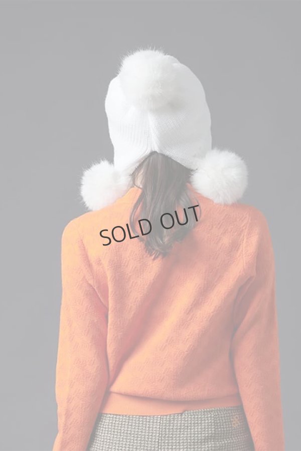 画像5: {SOLD}レザレクション|Resurrection トリプルポンポンニット{-BDA} (5)