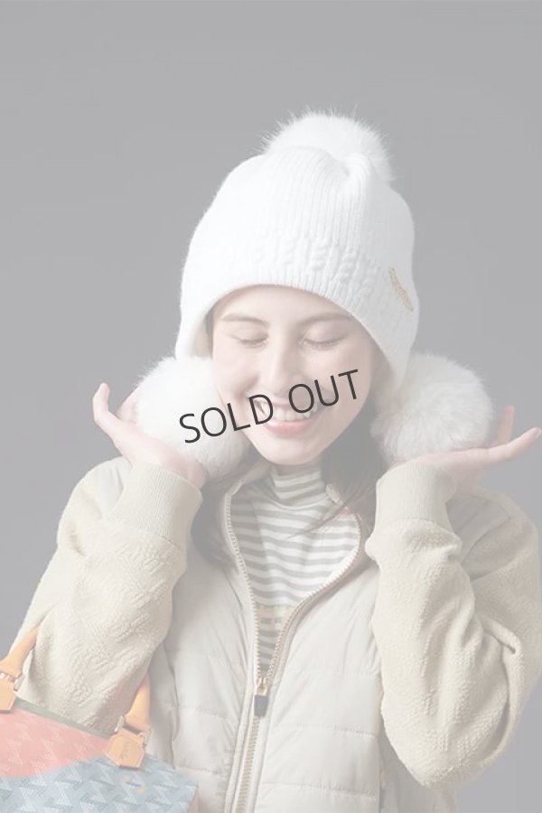 画像7: {SOLD}レザレクション|Resurrection トリプルポンポンニット{-BDA} (7)
