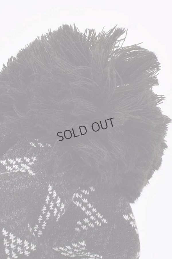 画像9: {SOLD}レザレクション|Resurrection GMポンポンニットキャップ{-BDA} (9)