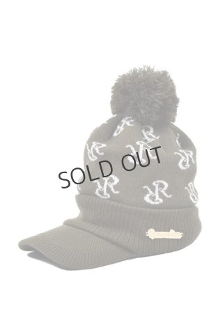 SOLD}レザレクション｜Resurrection RRロゴポンポンニットバイザー
