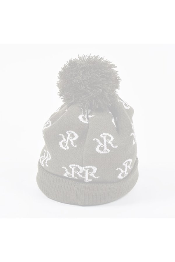 画像8:  {SOLD} レザレクション｜Resurrection RRロゴポンポンニットバイザーキャップ{-BDA} (8)