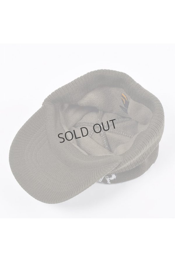 画像13: {SOLD}レザレクション|Resurrection RRロゴポンポンニットバイザーキャップ{-BDA} (13)