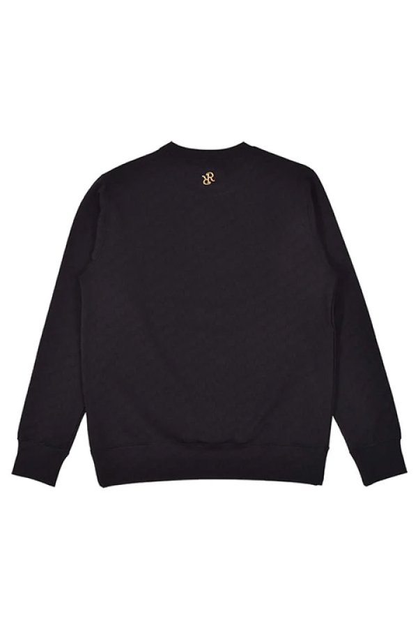 画像2: 【 40%OFF セール26,400円→15,840円】 レザレクション|Resurrection メンズ GMジャガードクルーネックプルオーバー{-BDA} (2)