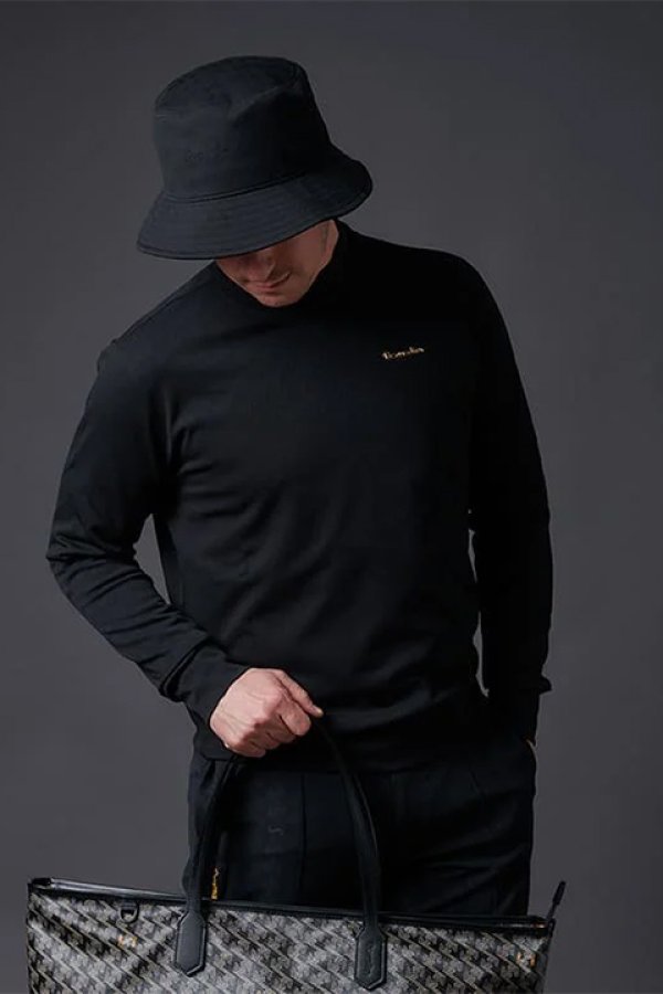 画像3: 【 40%OFF セール26,400円→15,840円】 レザレクション|Resurrection メンズ GMジャガードクルーネックプルオーバー{-BDA} (3)