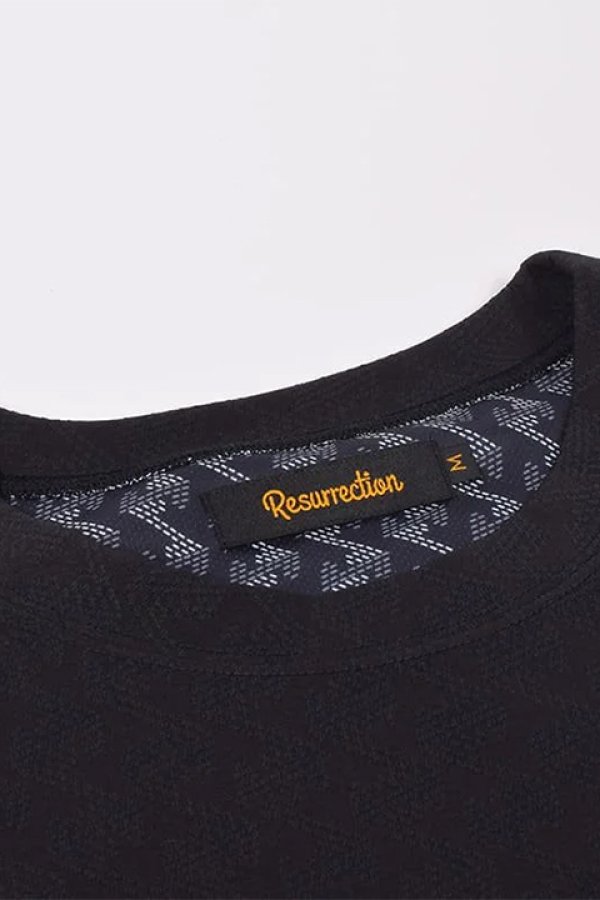 画像6: 【 40%OFF セール26,400円→15,840円】 レザレクション|Resurrection メンズ GMジャガードクルーネックプルオーバー{-BDA} (6)