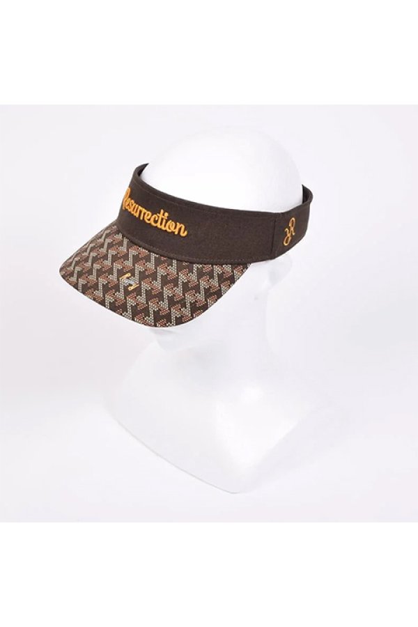 画像10: 【 20%OFF セール9,460円→7,568円】 レザレクション|Resurrection GMブリムサンバイザーラナテック{-BDA} (10)
