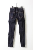 画像2: Neil Barrett ニールバレット STR. JAPANESE DENIM SKINNY REGULAR RISE TAPER{BDE221-H802T-1291-AHA} (2)