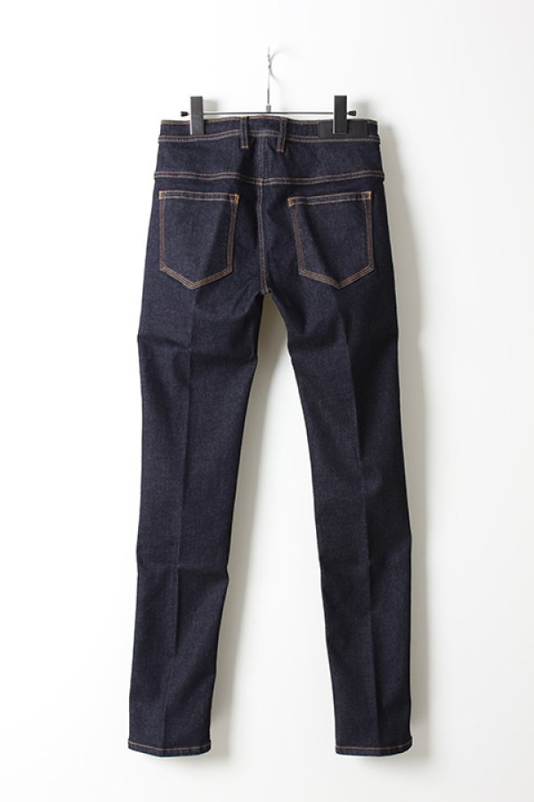 画像2: 【 40%OFF セール86,900円→52,140円】 Neil Barrett ニールバレット STR. JAPANESE DENIM SKINNY REGULAR RISE TAPER{BDE221-H802T-1291-AHA} (2)