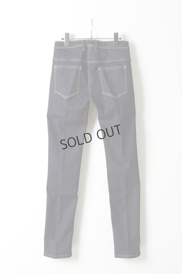 画像2: {SOLD}Neil Barrett ニールバレット STR. JAPANESE DENIM SKINNY REGULAR RISE TAPER{BDE221-H802T-1291-AHA} (2)