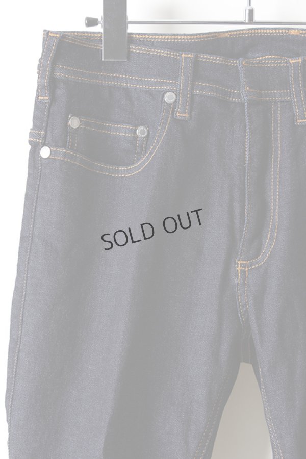 画像3: {SOLD}Neil Barrett ニールバレット STR. JAPANESE DENIM SKINNY REGULAR RISE TAPER{BDE221-H802T-1291-AHA} (3)