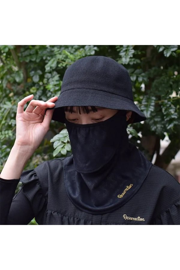 画像2: レザレクション｜Resurrection GMエンボスフェイスカバー{-BFS} (2)