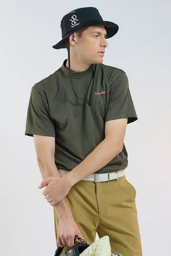 画像3: 【 30%OFF セール24,200円→16,940円】 レザレクション|Resurrection メンズ GMジャガードモックネック{-BES} (3)