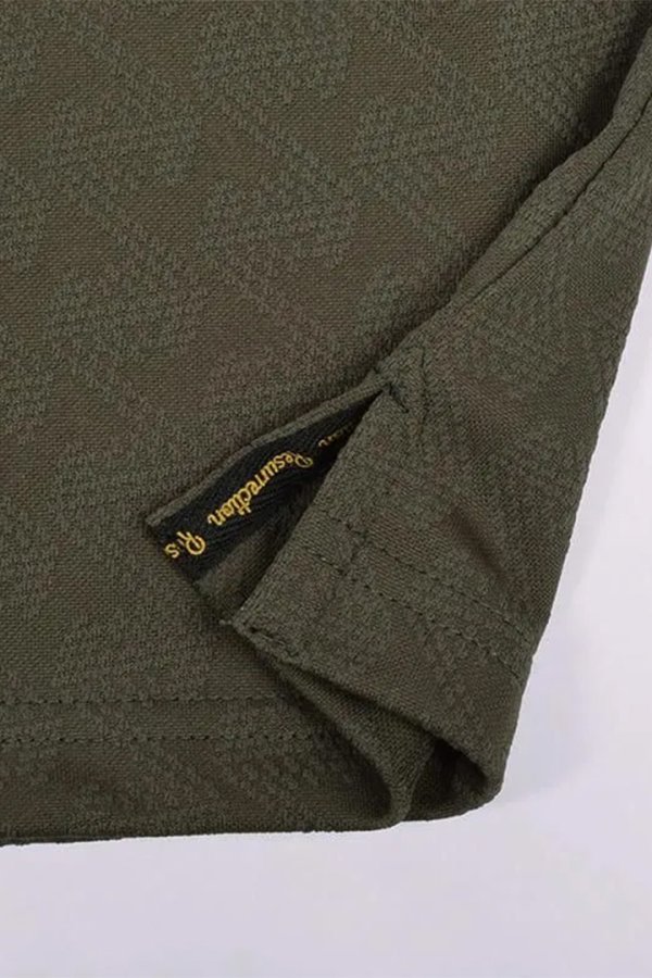画像8: 【 30%OFF セール24,200円→16,940円】 レザレクション|Resurrection メンズ GMジャガードモックネック{-BES} (8)