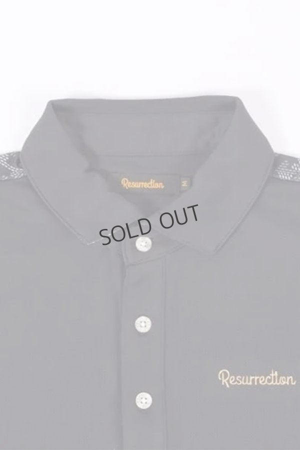 画像3: {SOLD}レザレクション｜Resurrection メンズ バックGMワイドポロシャツ{-BES} (3)