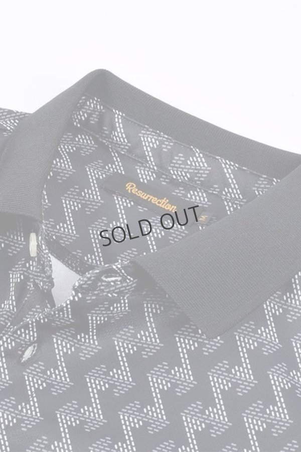 画像7: {SOLD}レザレクション|Resurrection メンズ GMプリントポロシャツ{-BES} (7)