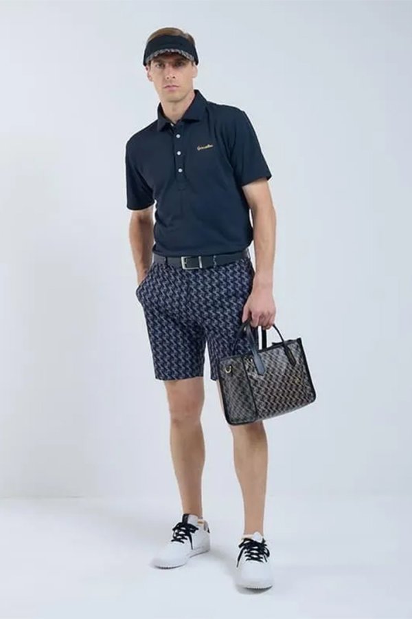 画像4: 【 30%OFF セール36,300円→25,410円】 レザレクション|Resurrection メンズ GMプリントショートパンツ{-BES} (4)