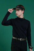画像3: レザレクション|Resurrection メンズ ウォームインナーモックネックL/S{-BEA} (3)