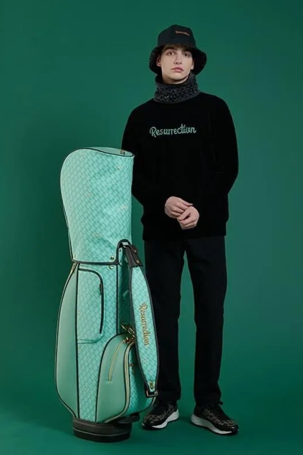 画像3: レザレクション｜Resurrection メンズ エアシャットモールヤーンハイネックニット{-BEA} (3)