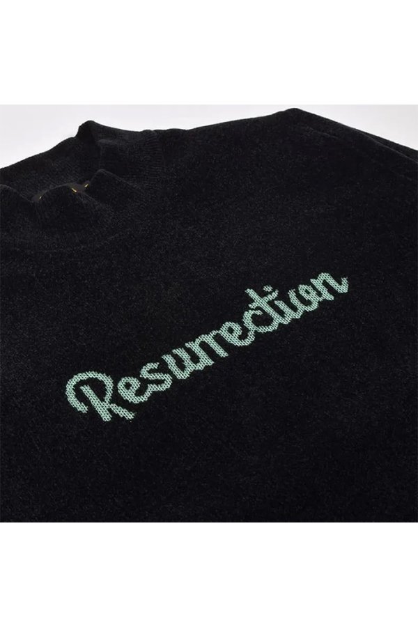 画像7: レザレクション｜Resurrection メンズ エアシャットモールヤーンハイネックニット{-BEA} (7)