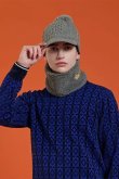 画像7: {SOLD}レザレクション｜Resurrection バイザーニットキャップ(ネックウォーマー付き){-BEA} (7)