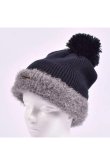 画像9: レザレクション｜Resurrection 2トーンポンポンニットキャップ{-BEA} (9)